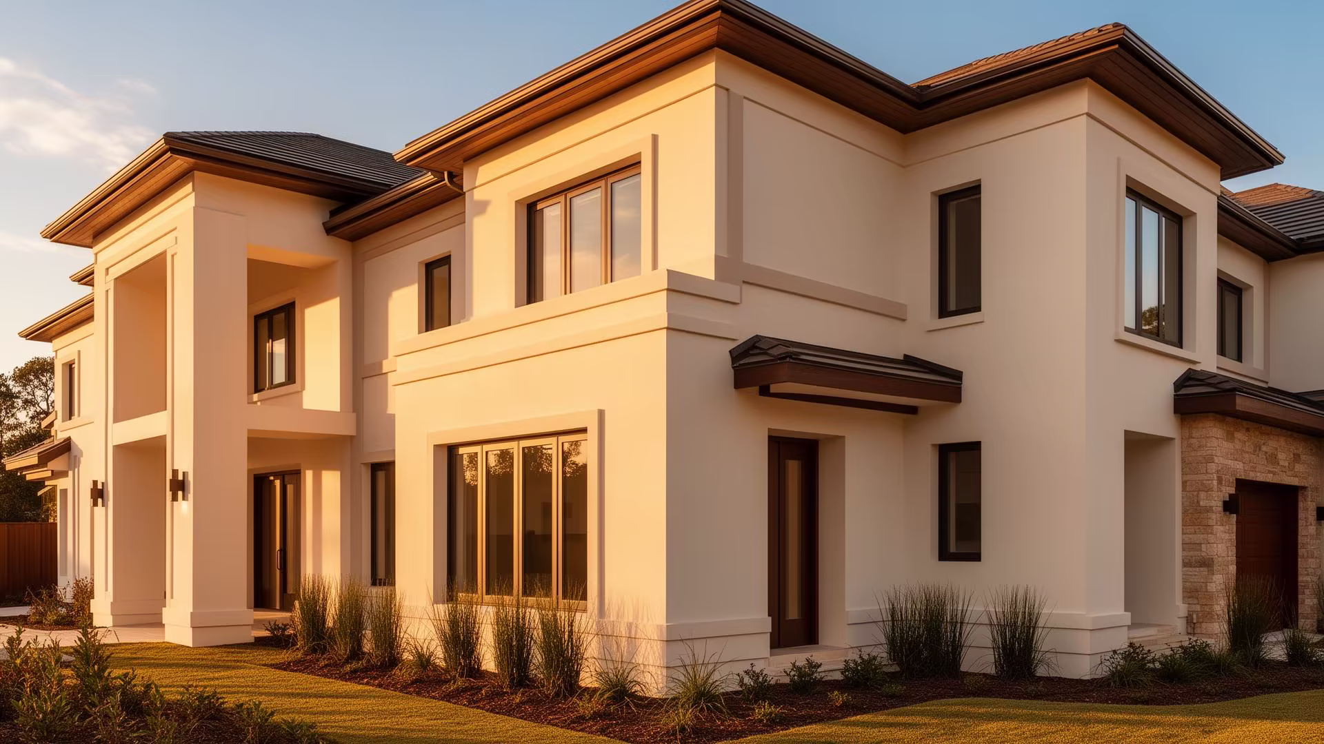 Professional painters from RPB Painting LLC working on a home in Melbourne, FL